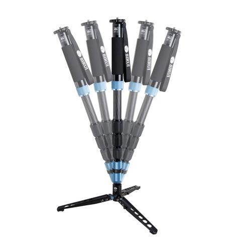 Sirui P-224S 63" 4-Section Carbon Fiber Monopod & Case
