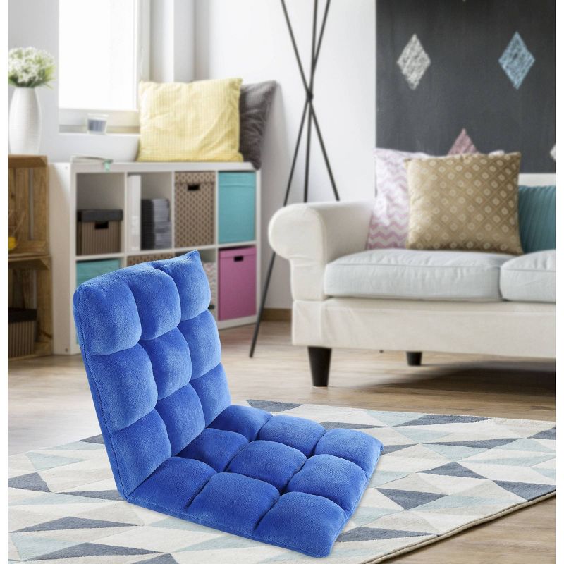 Esme Kids' Recliner Chair Royal Blue - Chic Home