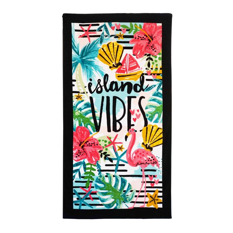 2pk Island Vibes Chill Pineapple Beach Towel - Betseyville