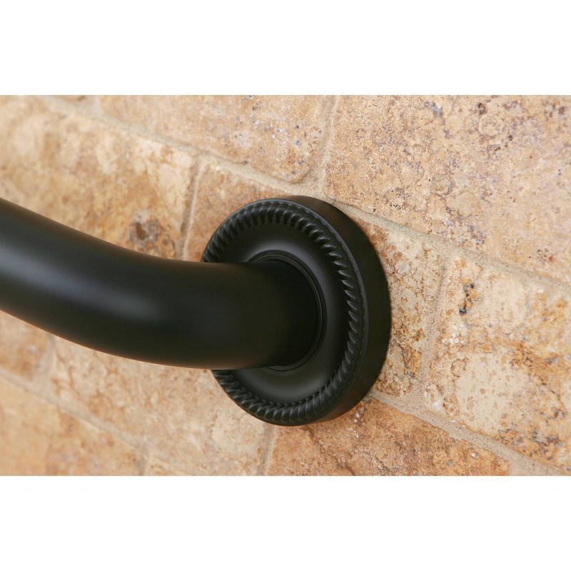 36" Camelon Decorative Grab Bar Oil Rubbed Bronze - Kingston Brass