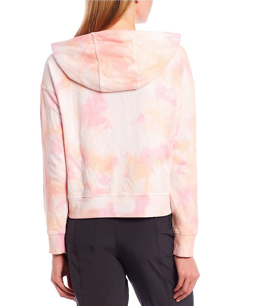 Calvin Klein Performance Tie Dye Calvin Logo Drop Shoulder Coordinating Hoodie