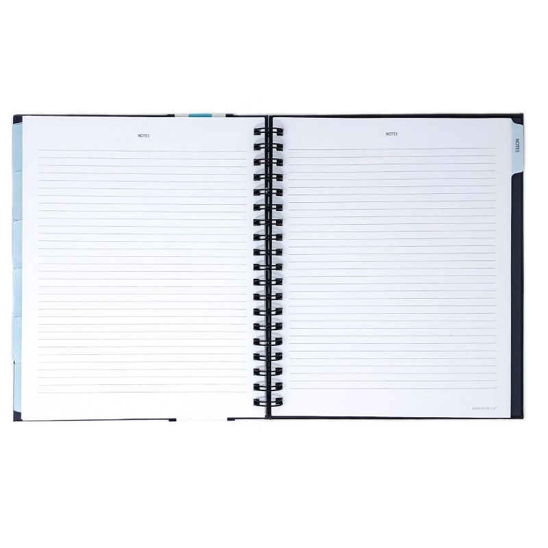 Undated Weekly Planner 8" X 10" Teal Polka Dots - Kahootie Co