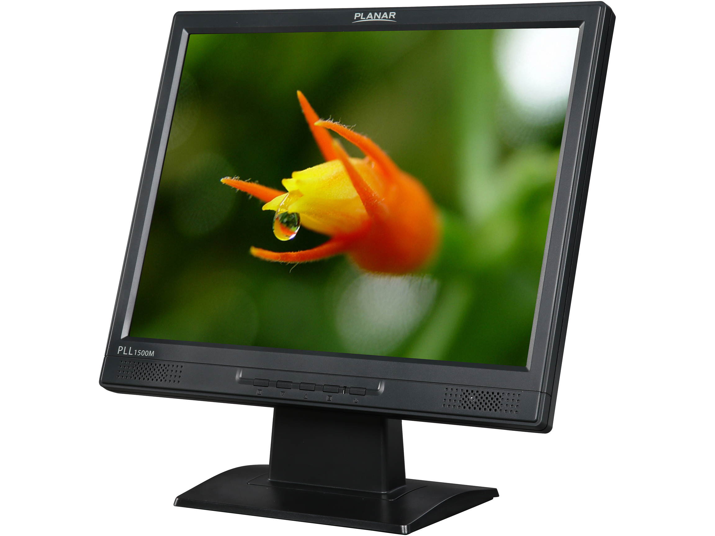 Planar PLL1500M 15" Professional LED LCD Monitor, 1024 x 768, 700:1, 300cd/m2, 4:3, VGA, D-sub, VESA Compatible, Built-in Speaker