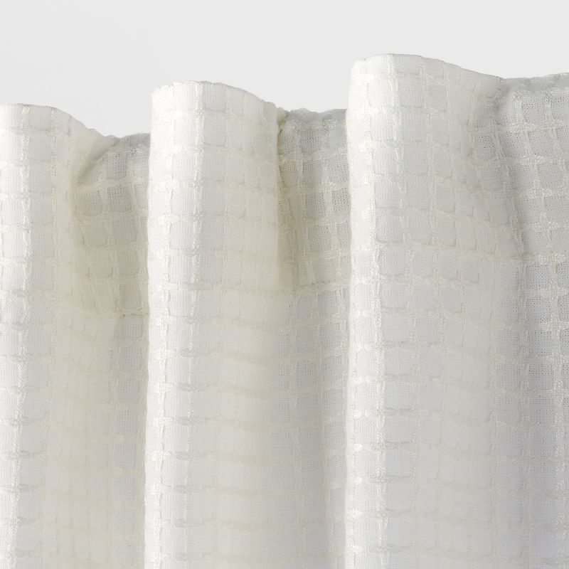 Heritage Lace 53" Halloween Phantom Drape Window Swag Valance - Black