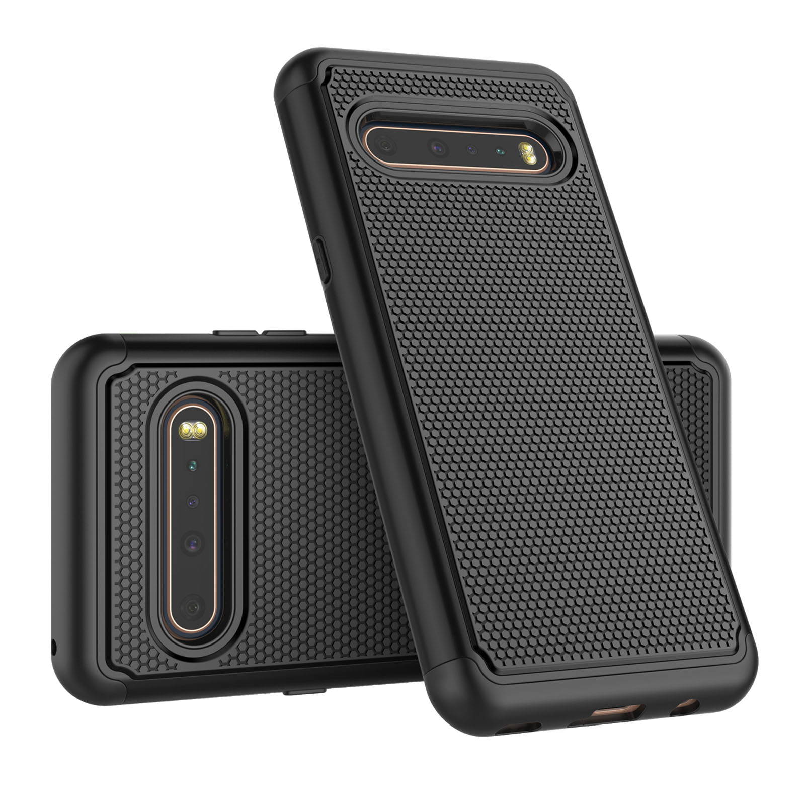 Moshi Vitros Clear Case for iPhone 11 - For Apple iPhone 11 Smartphone - Clear, Raven Black - High Gloss