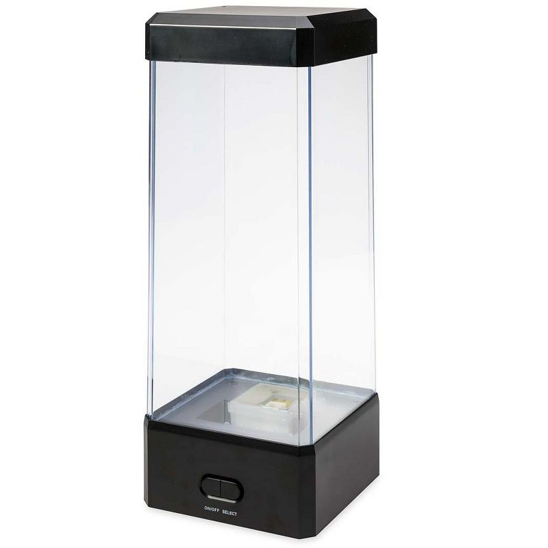 HearthSong - Large Jellyfish Aquarium, 5.5" sq. x 14" H