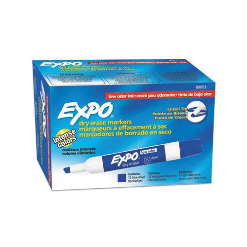 DYMO DYM#80003 EXPO LOW ODOR BLUE CHISEL 12 pack