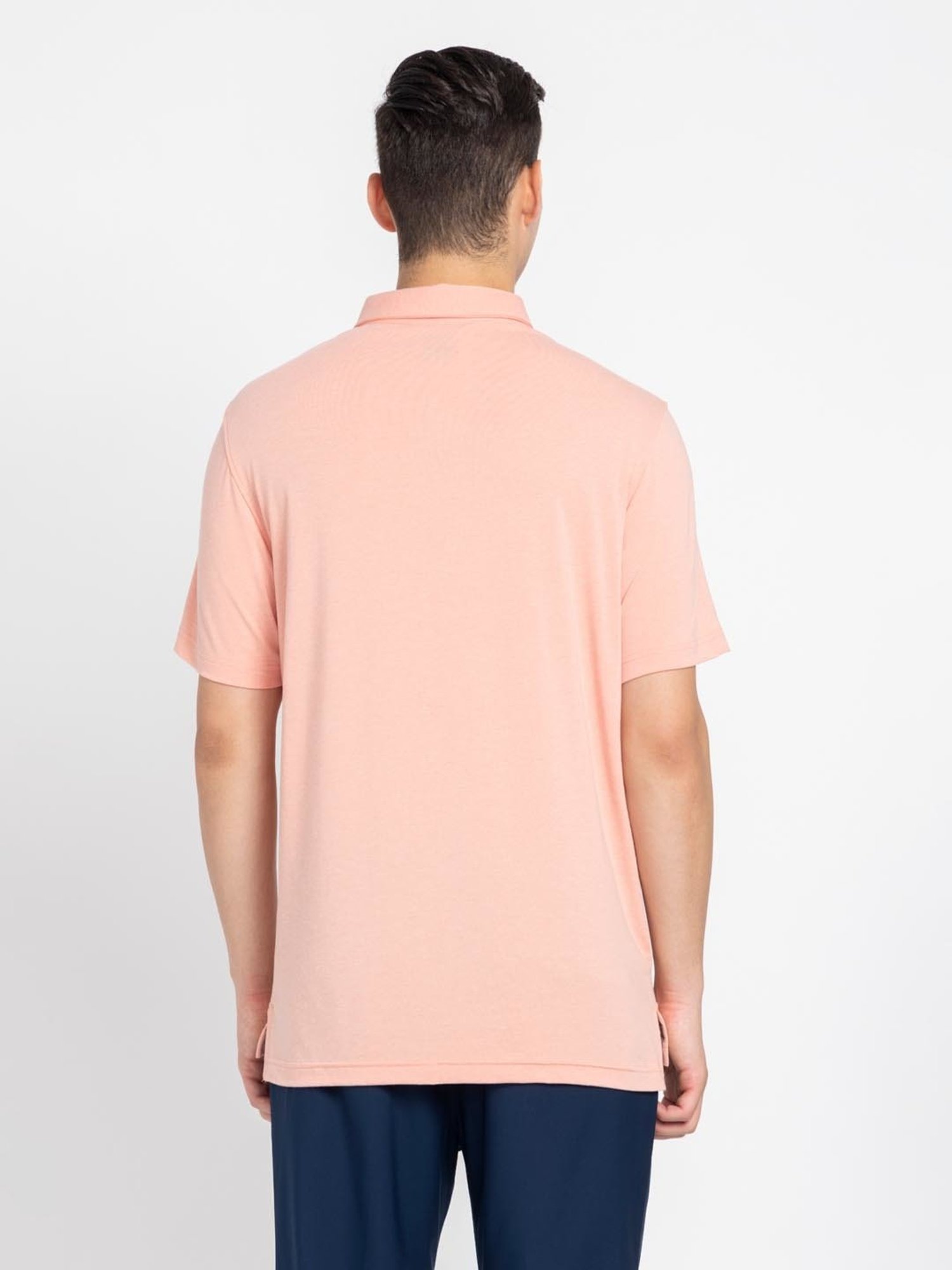Adidas Peach Regular Fit Sports Polo