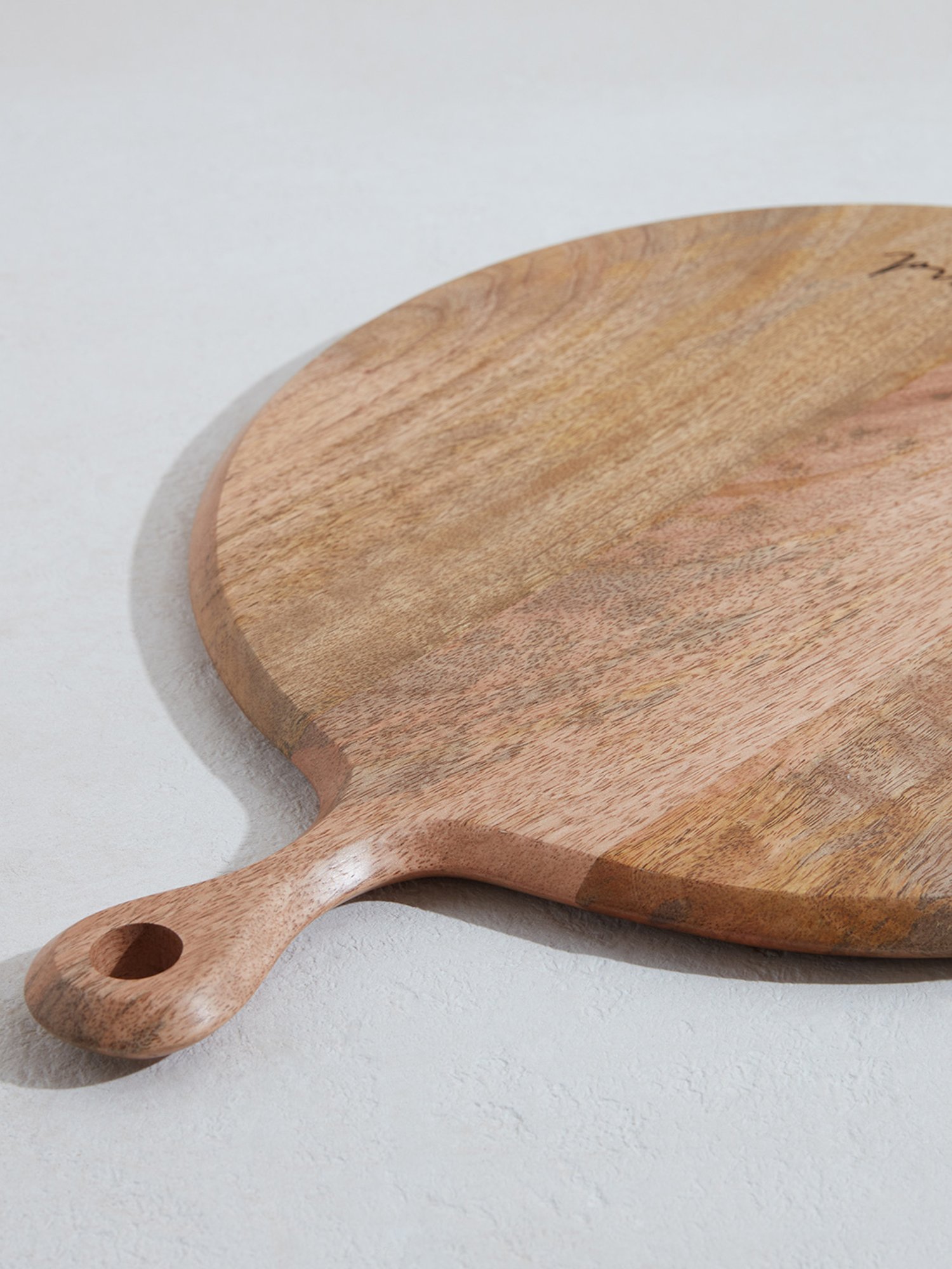 Crayton Beige & Brown Bamboo Chopping Board - Set of 1