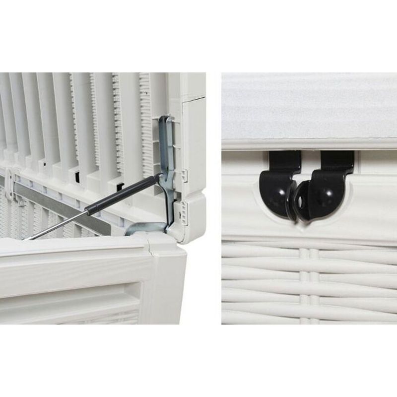 Homz Heavy Duty Modular Clear Plastic Stackable Storage Tote Containers with Latching and Locking Lids, 31 Quart Capacity, 4 Pack