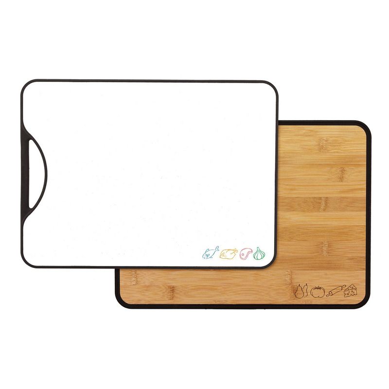 Totally Bamboo 2-in-1 Bamboo Cutting Board 15"