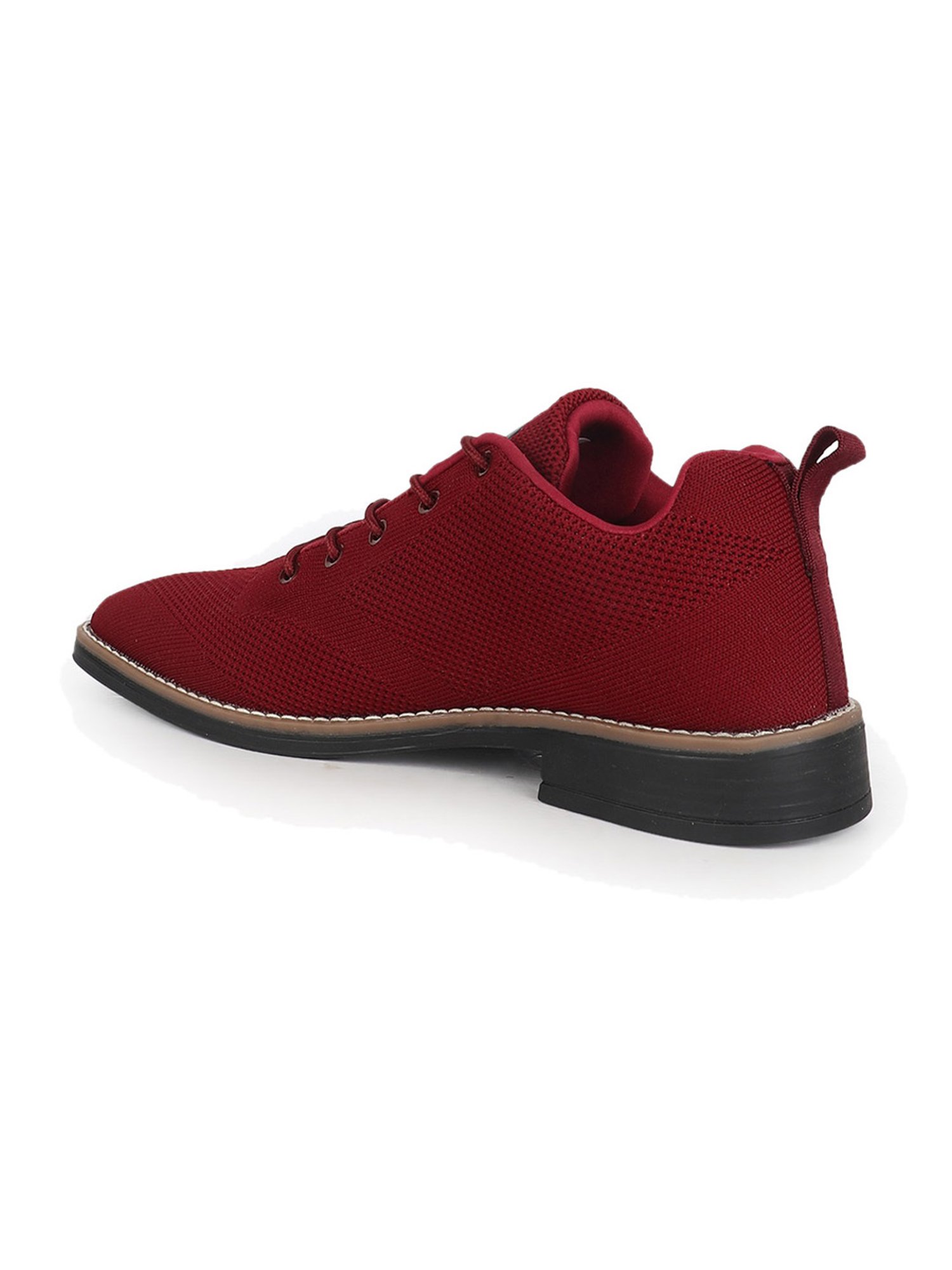 Columbus Men's Wine Oxford Shoes