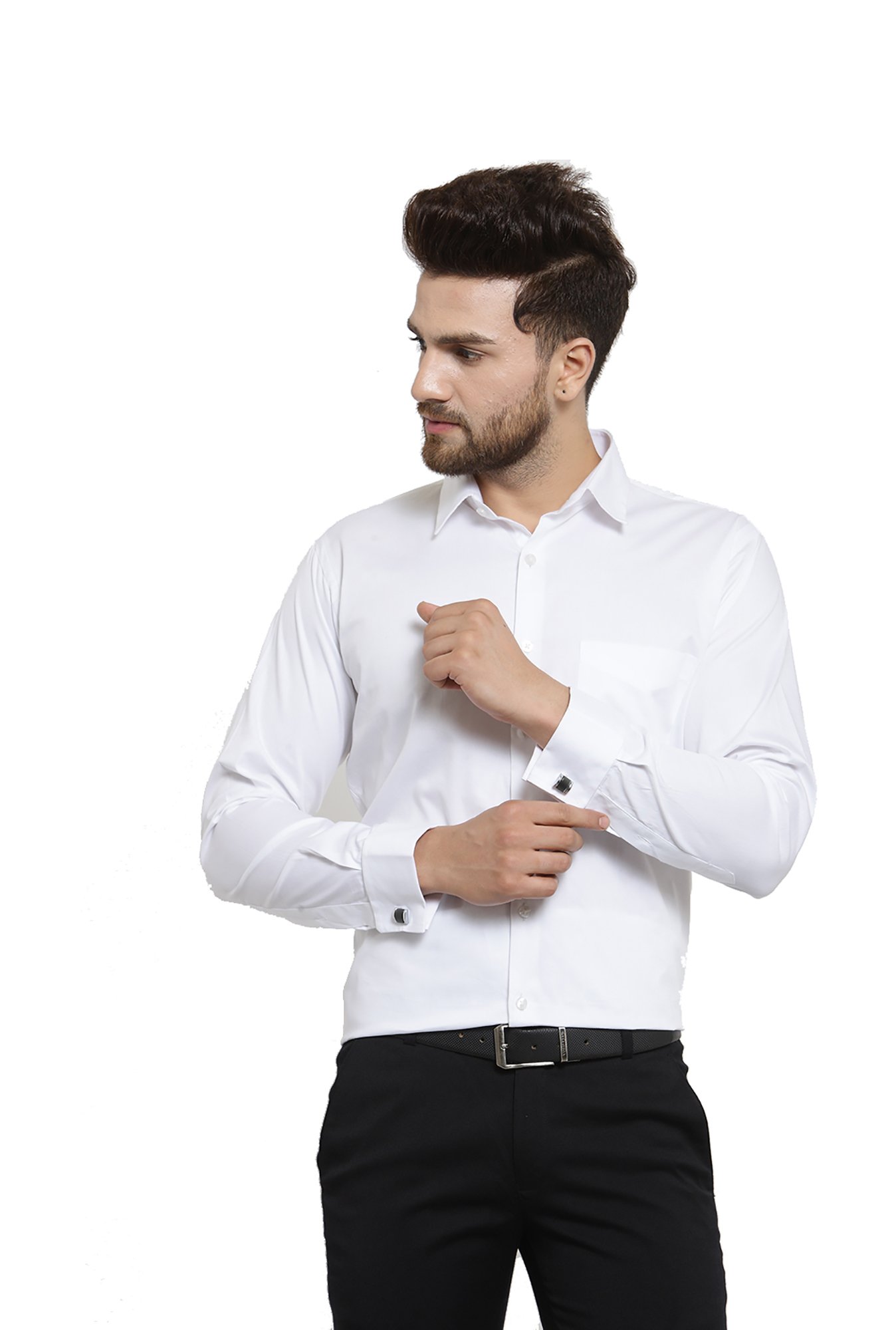 Hancock White Slim Fit Shirt