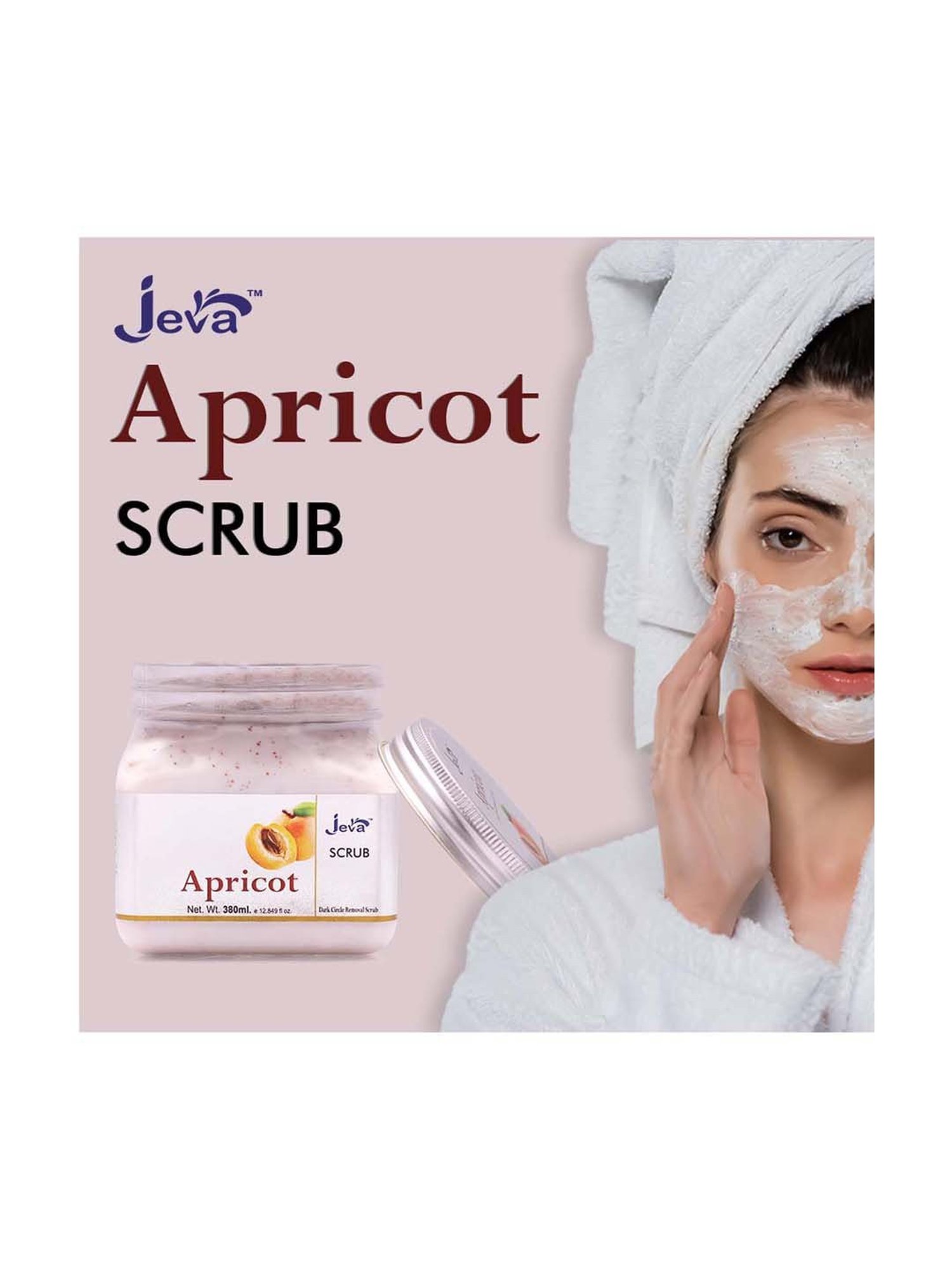 Apricot Dark Circle Removal scrub - 380 ml
