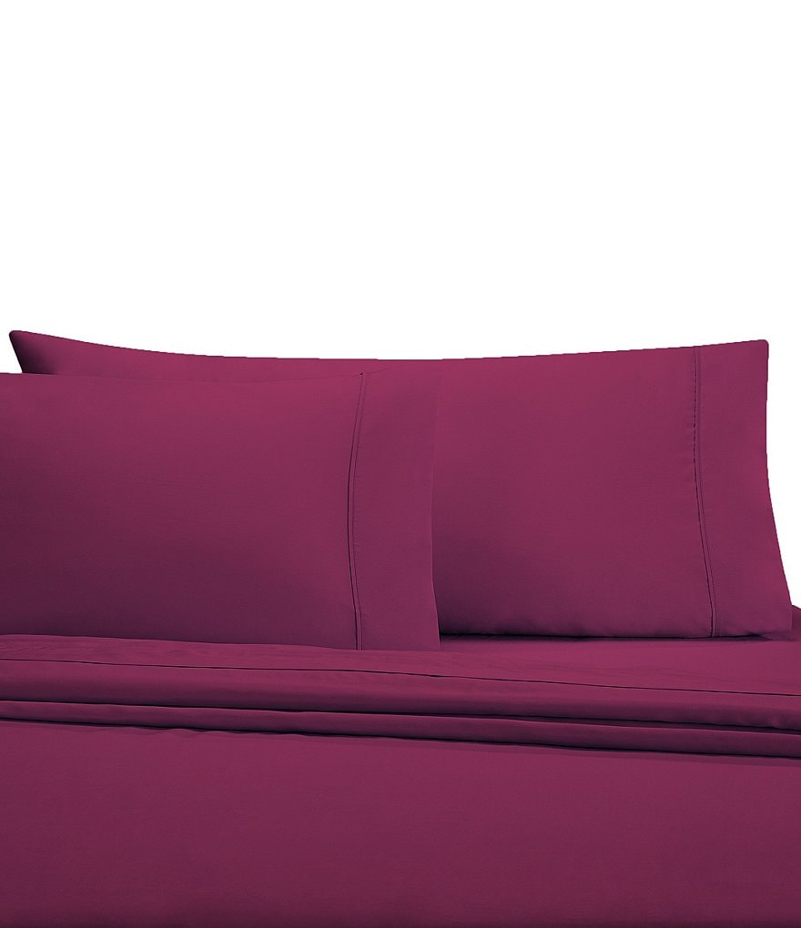 2 Pcs Standard 20"x26" Silk Satin Silky for Hair and Skin Pillowcase Black  - PiccoCasa