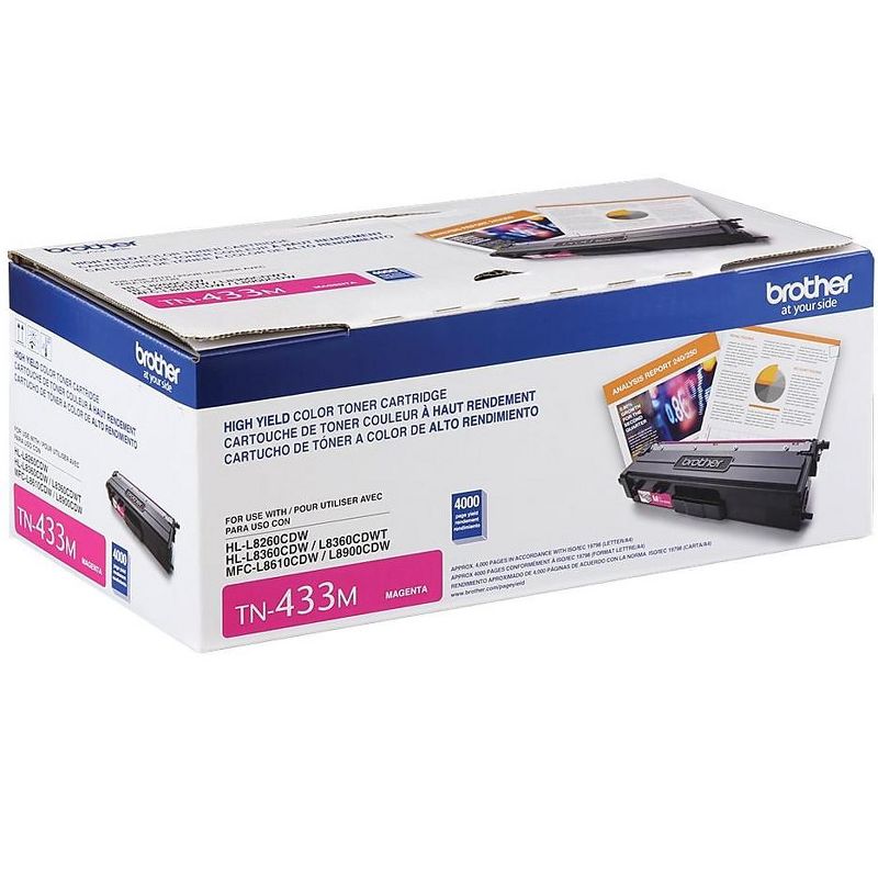 Brother TN433M High-Yield Toner Magenta 