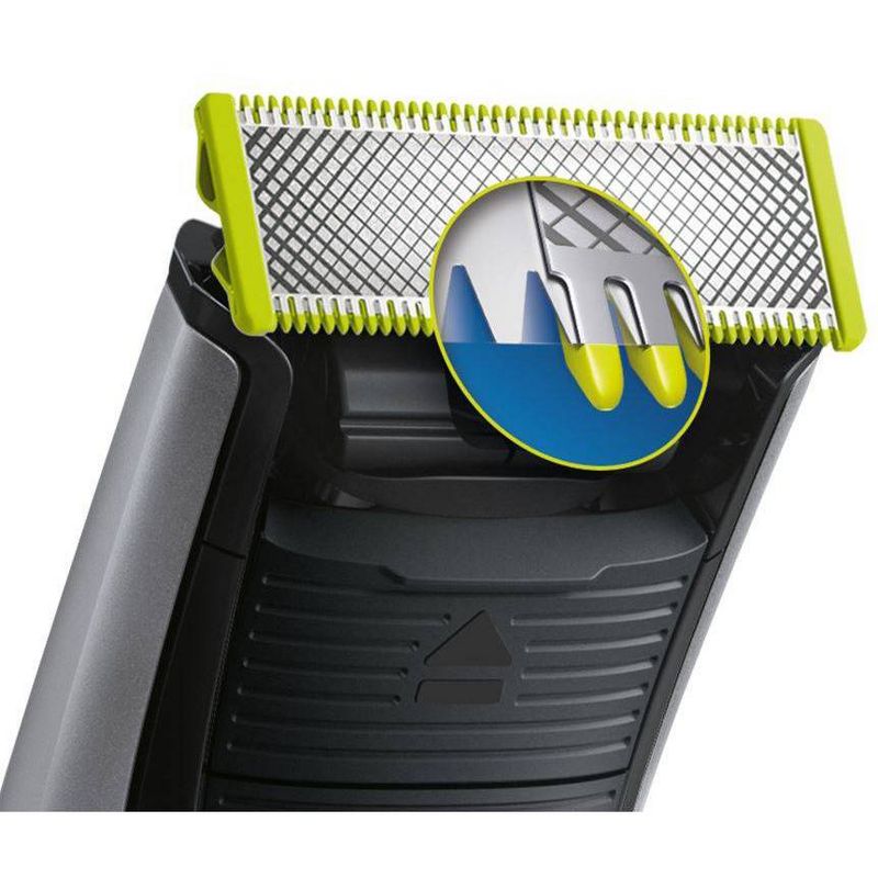 Philips Norelco OneBlade Pro Hybrid Rechargeable Men's Electric Shaver and Trimmer - QP6520/70