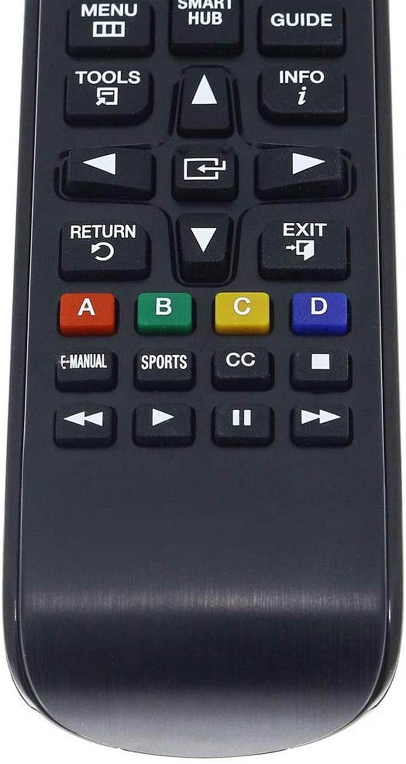 New Model 2019 Factory Original BN59-01199F Samsung Replacement TV Remote Control for/Fit Most Standard Samsung TVs and Smart TVs Includes Smart Hub Button (BN5901199F)