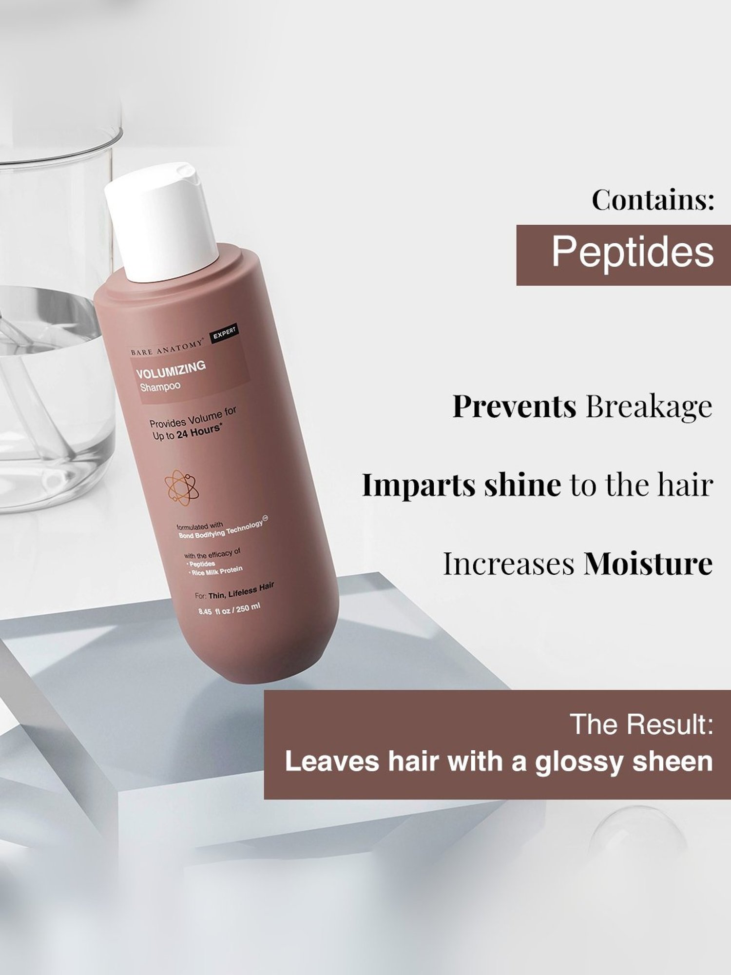 Bare Anatomy Expert Volumizing Shampoo - 250 ml