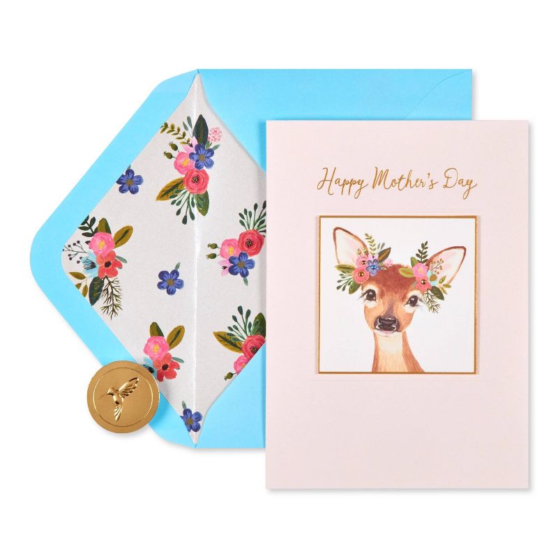 Mother's Day Greeting Card BOHO Deer - PAPYRUS