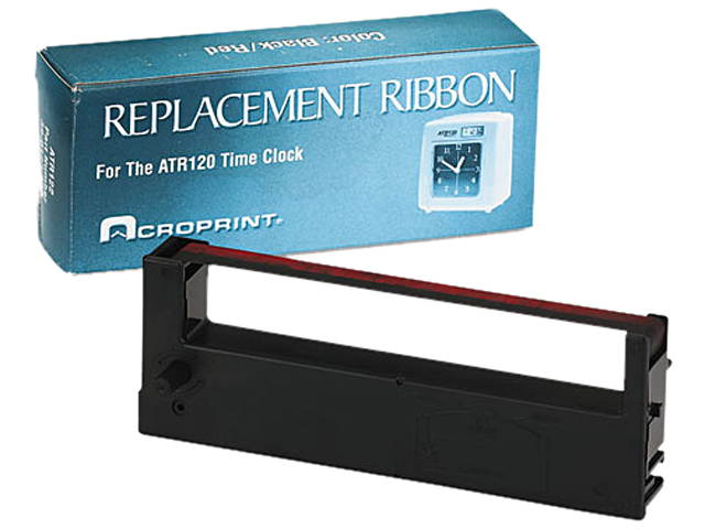 Acroprint Time Recorder 390127000 390127000 Ribbon, Black/Red