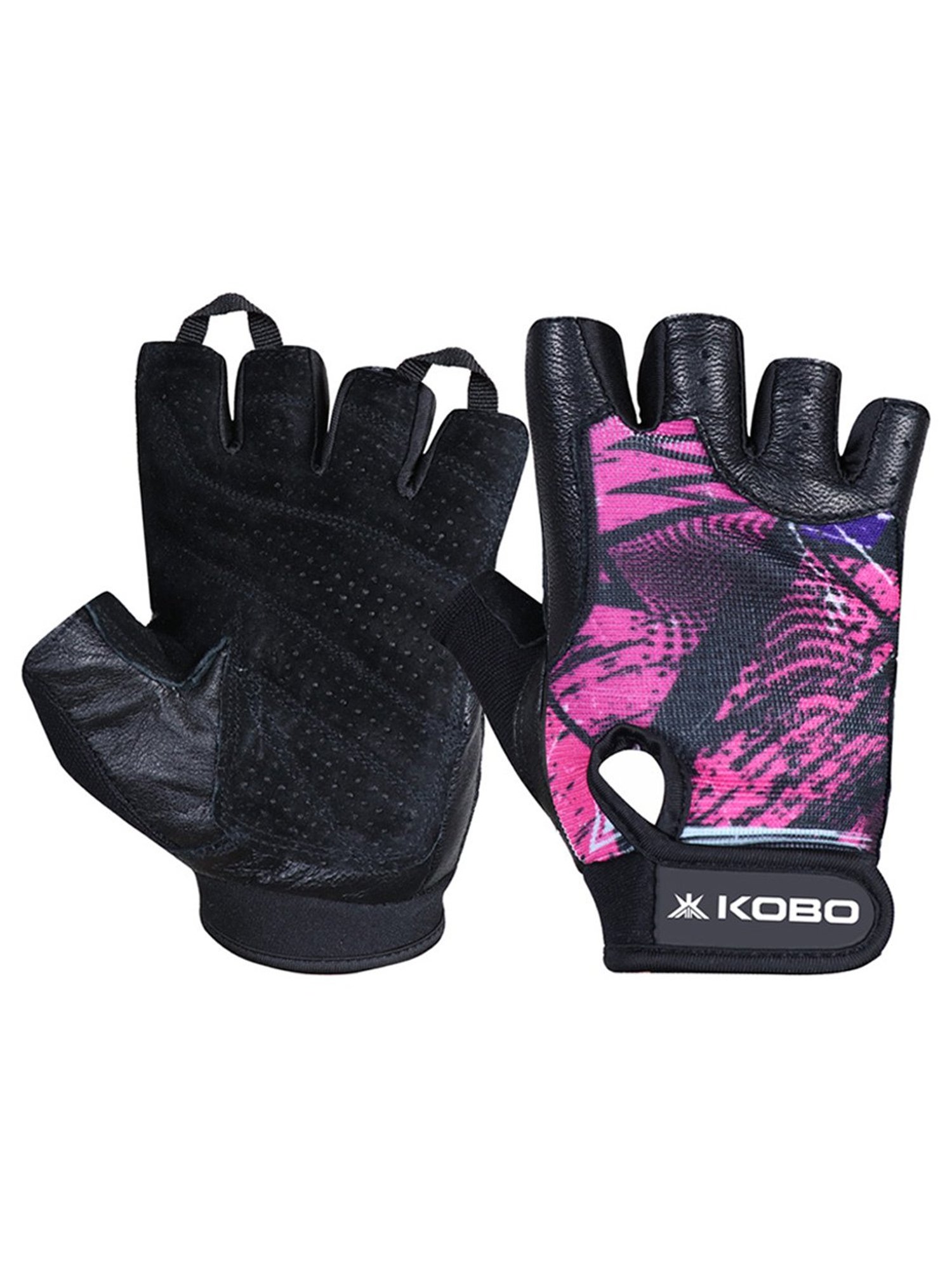 Kobo Weight Lifting Gym Gloves (Pink) Size - XL