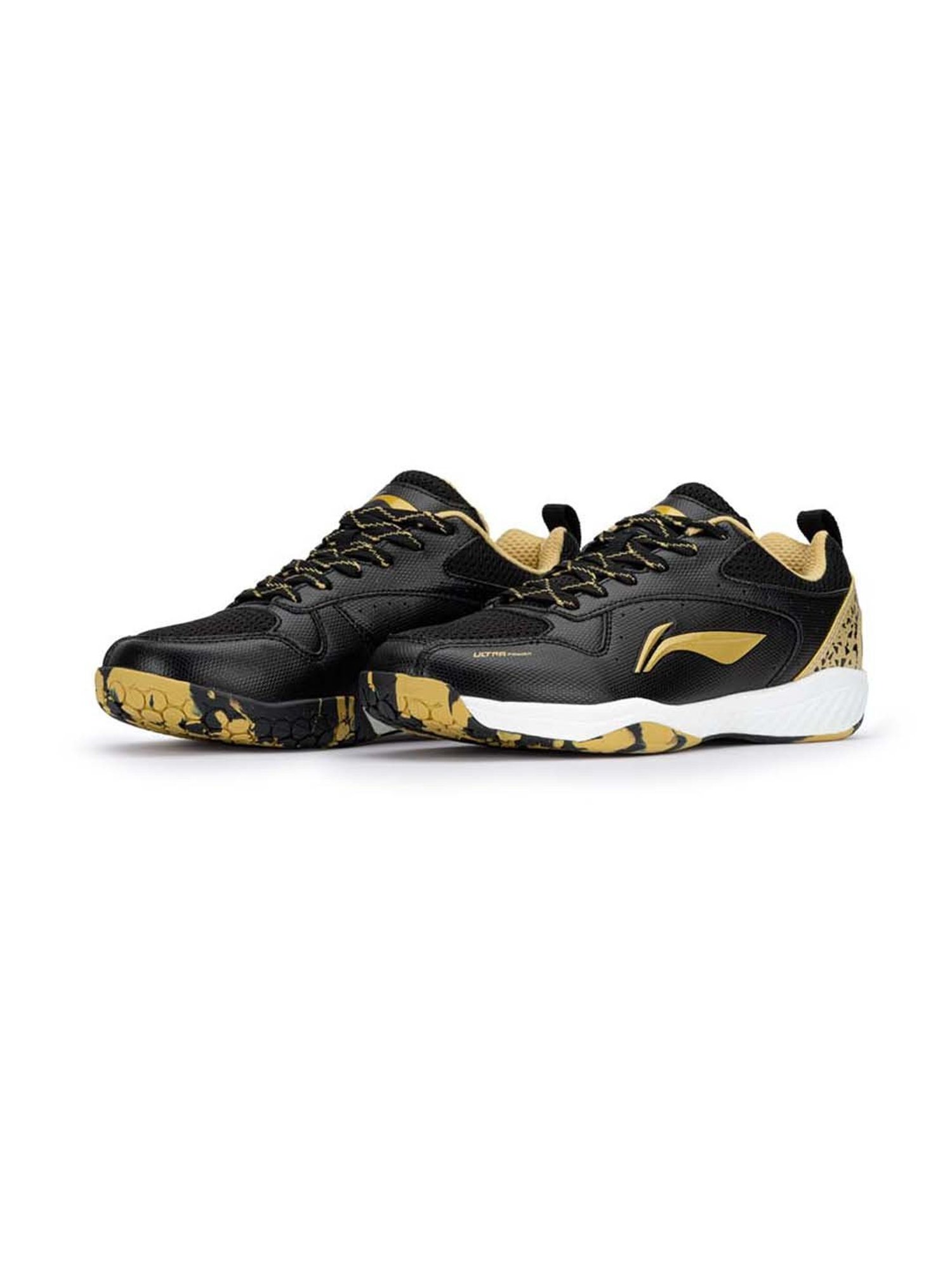 Li-Ning Men's Ultra Power Black Indoor Court Shoes