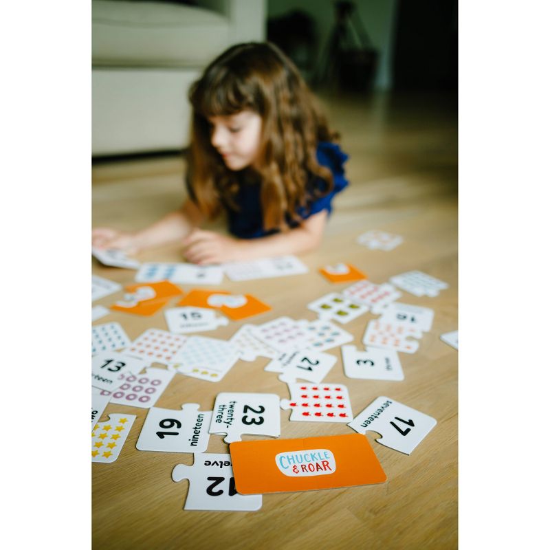 Chuckle & Roar Counting Learning Puzzle 50pc