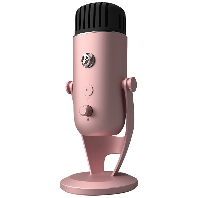 Arozzi Colonna USB Microphone for Streaming and Gaming - Rose Gold (COLONNA-ROSEGOLD)