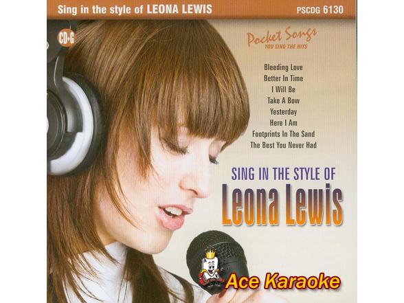 Pocket Songs Karaoke PSCDG #6130 - Sing In The Style Of Leona Lewis CDG