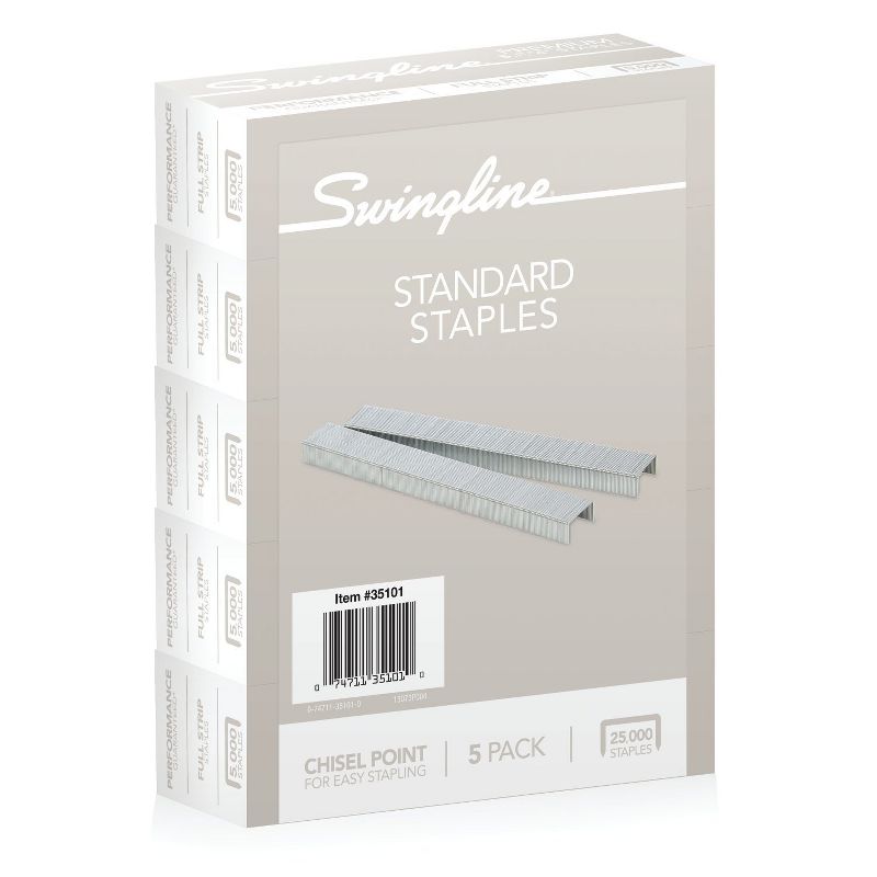 Swingline 5pk Standard Staples