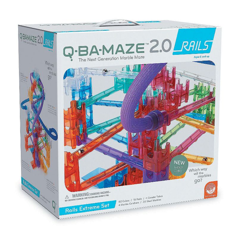 MindWare Q-Ba-Maze 2.0: Rails Extreme - Building Toys