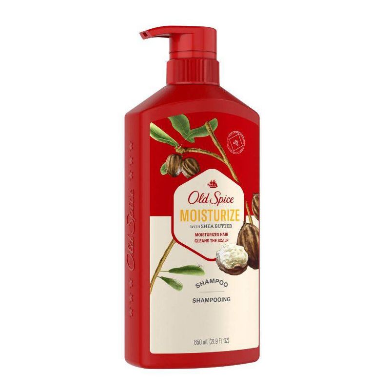Old Spice Shampoo with Shea Butter - 21.9 fl oz