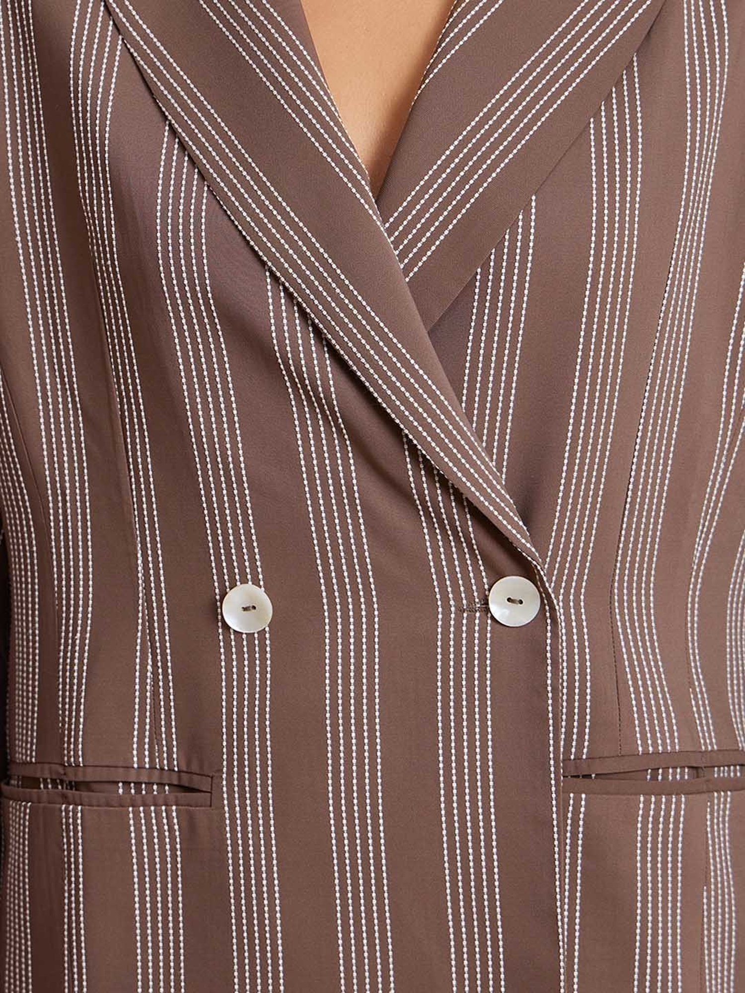 Kazo Sage Green Textured Blazer