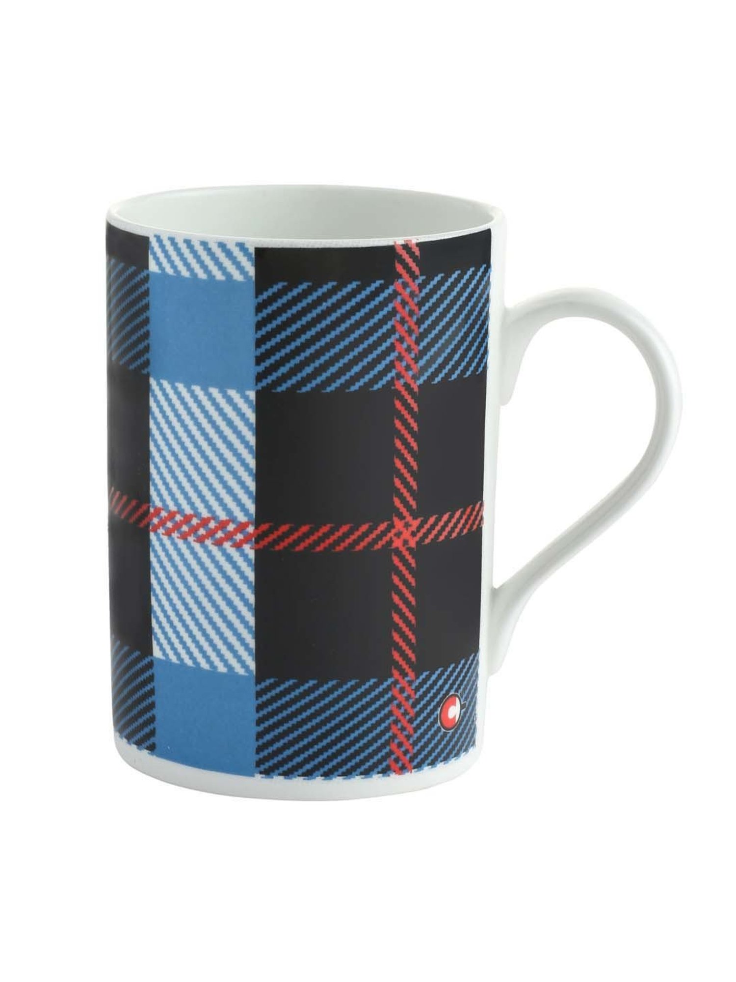 Clay Craft Multicolor Ceramic Milk Mugs (330 ml) - Set of 1