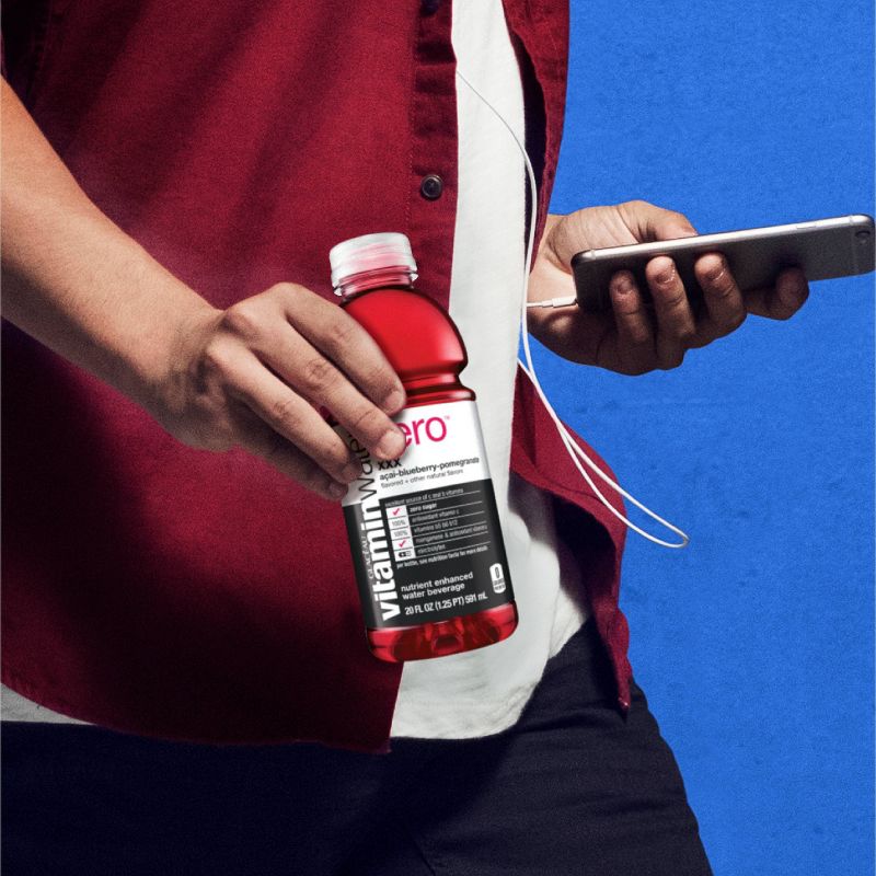 vitaminwater zero xxx açai- blueberry-pomegranate - 20 fl oz Bottle