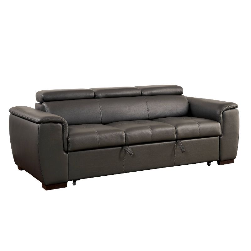 Banbury Pull-out Sleeper Sofa Gray - miBasics