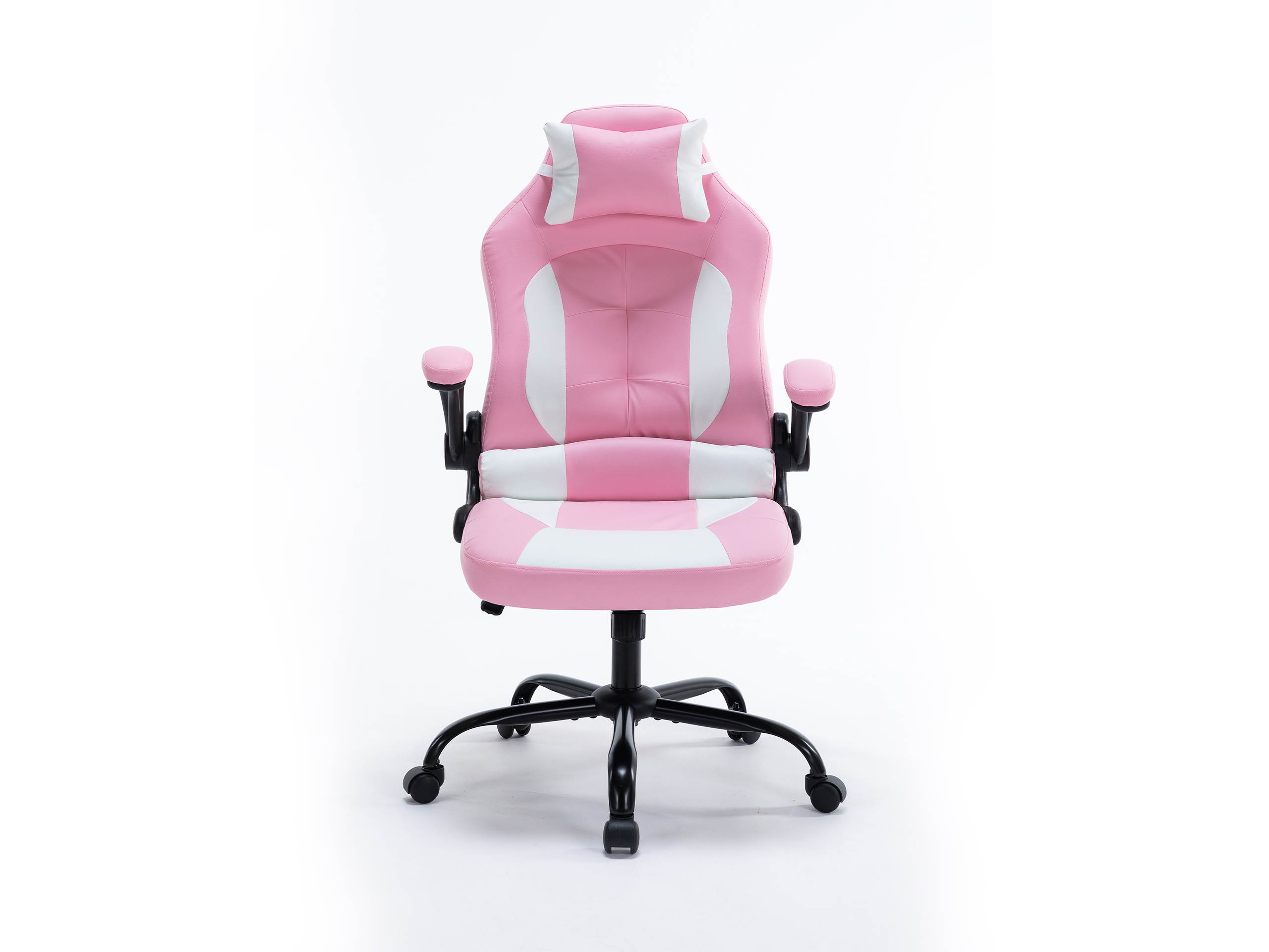 Volans Gaming Chair Home Office Ergonomic Computer Racing Game Chair, Height Adjustable High Back Leather Computer Chair with Headrest and Lumbar Support