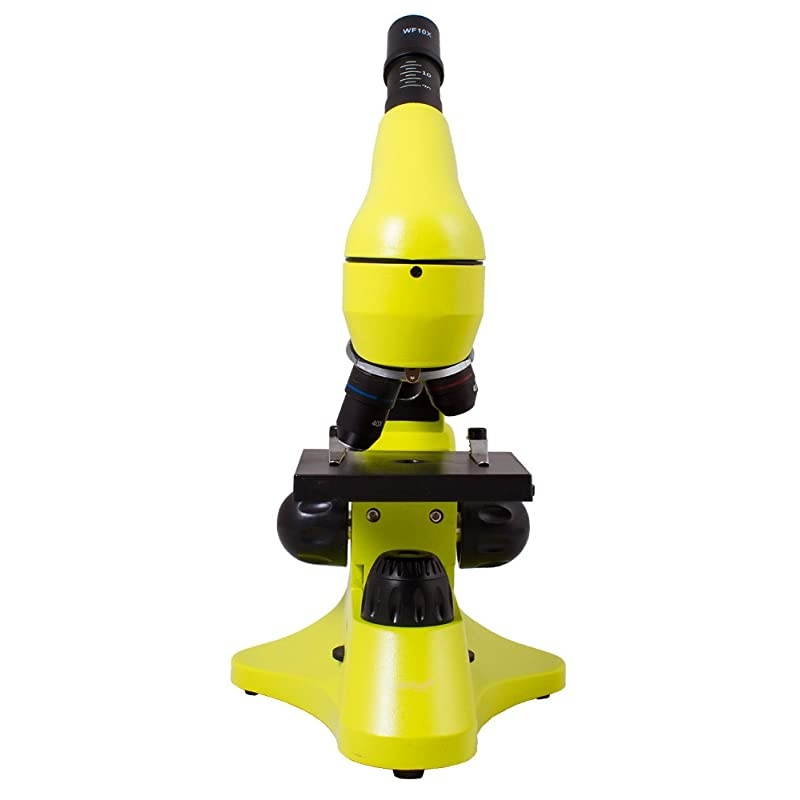 Rainbow 50L Lime Lightweight Student Microscope 40800x with Experiment Kit and Storage Case