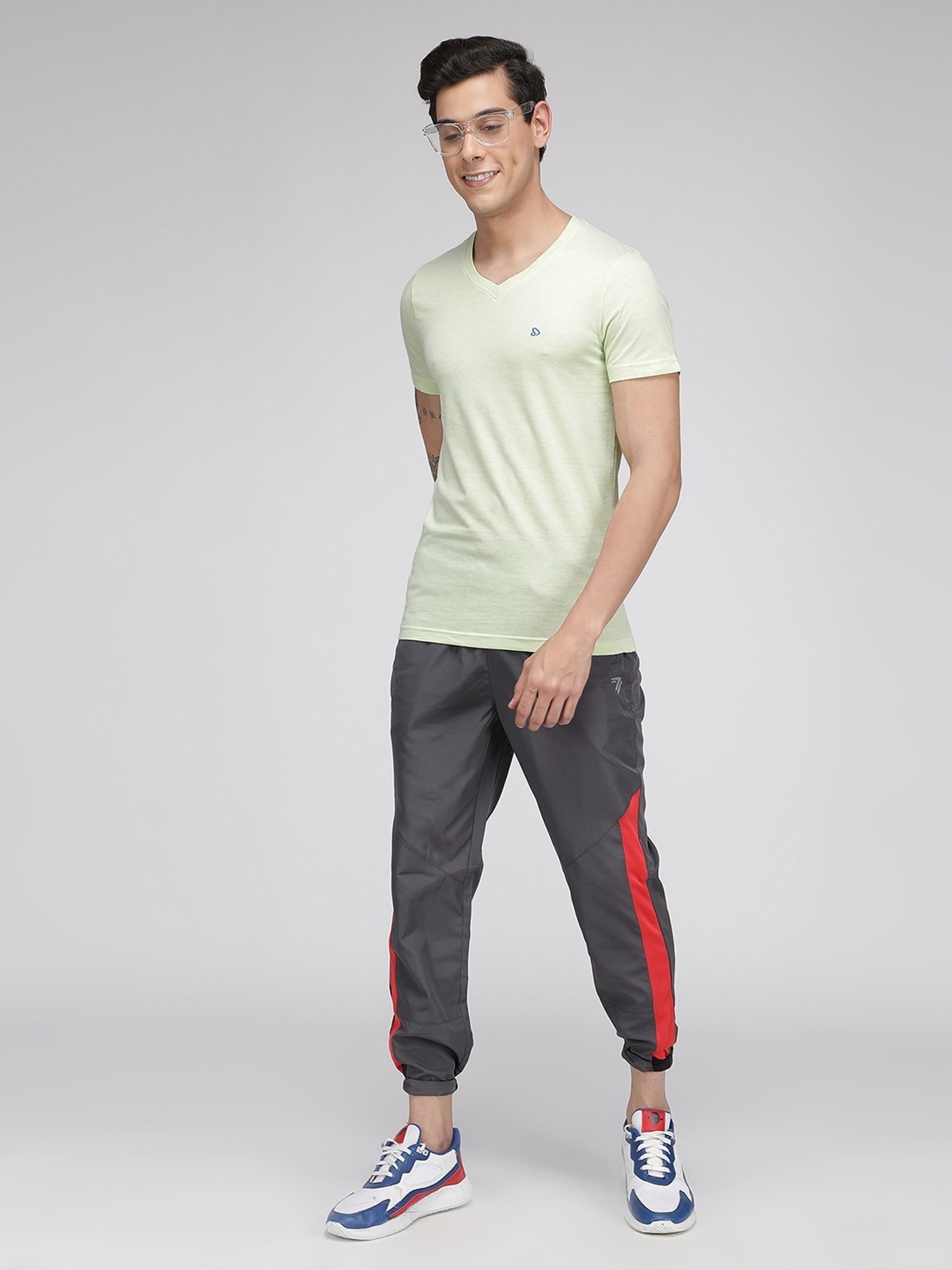 Sporto Mint Regular Fit T-Shirt