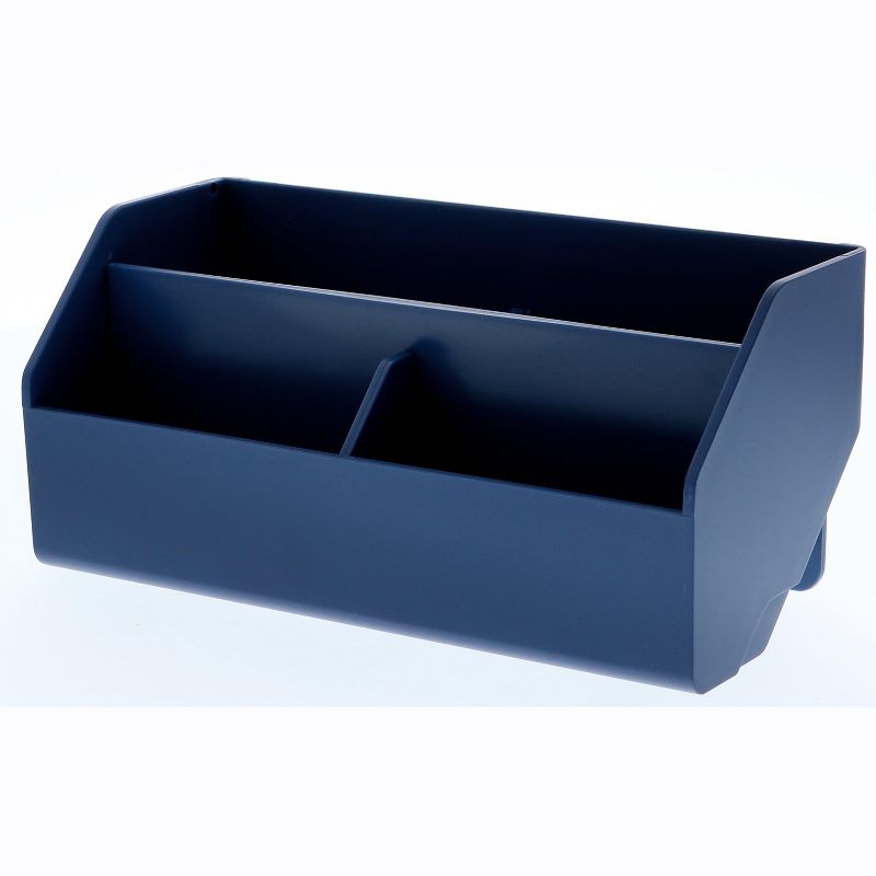 Bostitch Konnect Plastic Wide Storage Bin Removable Lid & Dividers 7.5" W 24339990