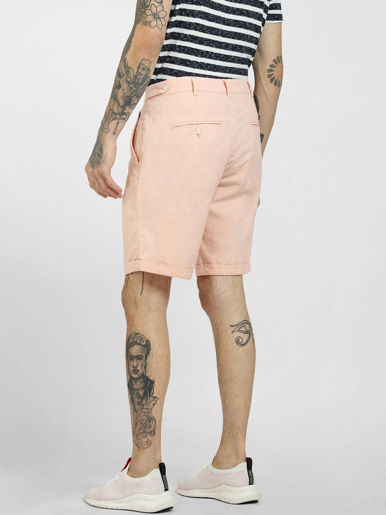 Jack & Jones Pink Regular Fit Shorts