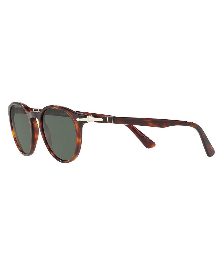 Persol Men's PO3152S Round 52mm Sunglasses