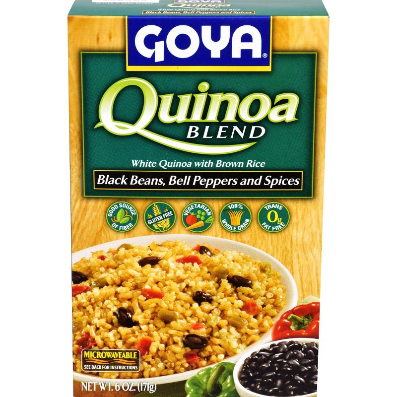 GOYA Quinoa Blend Black Beans Bell Peppers and Spices - 6oz