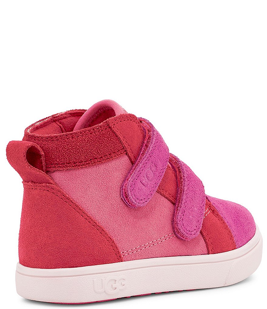 UGG&reg; Kid's Rennon II Mashup Suede Sneakers (Toddler)