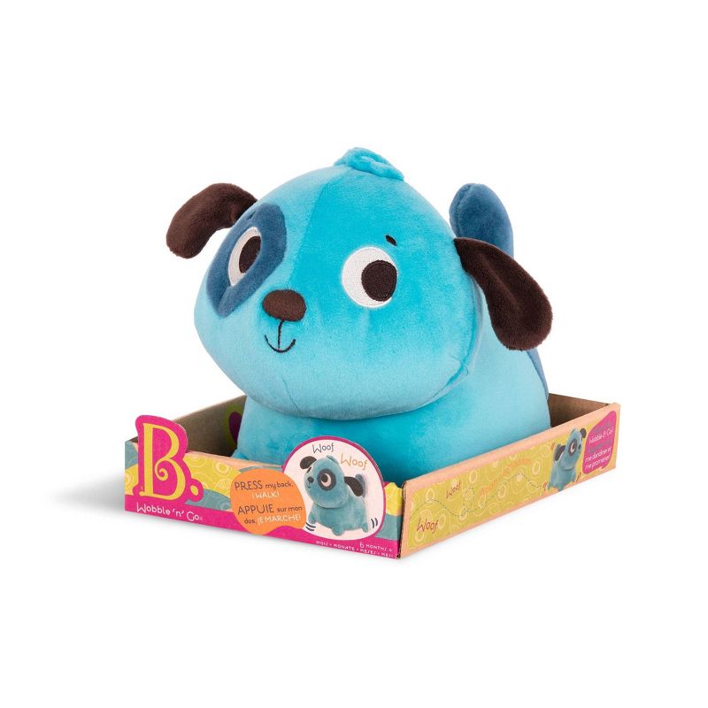 B. toys Interactive Plush Dog Wobble 'n' Go - Woofer