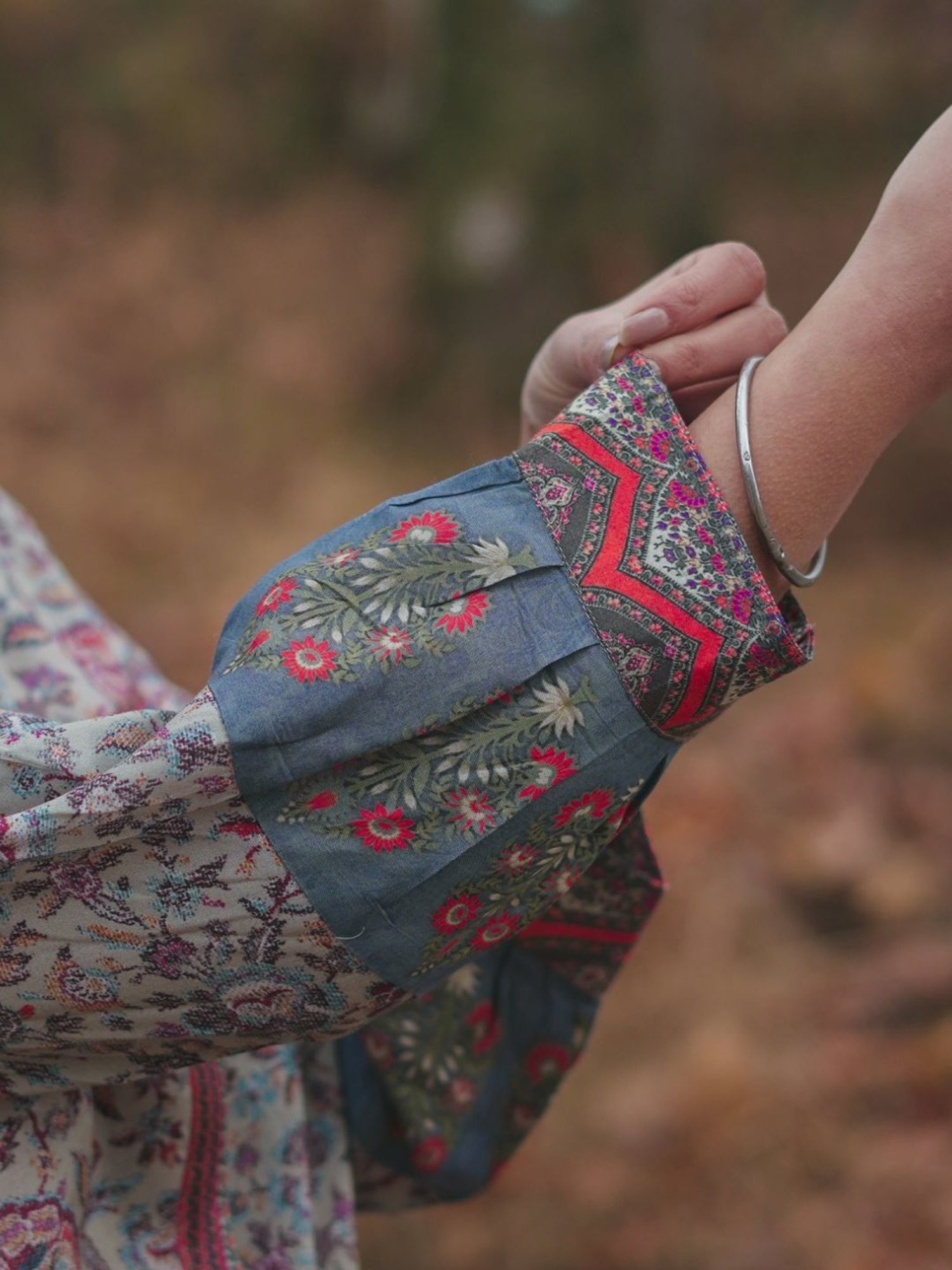 Kaftanize loral Whimsy Ensemble Co-ord Set