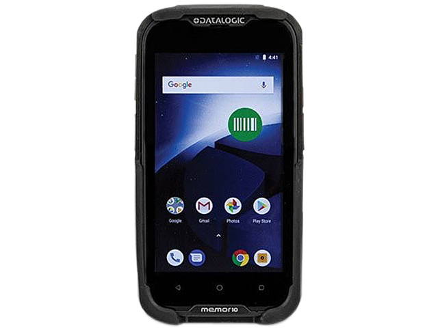 DATALOGIC ADC MEMOR 10 FULL TOUCH PDA NA WIFI LTE ULTRA SLIM MP 2D IMAGER W GREEN SPOT ANDROID V81 W GMS BLACK