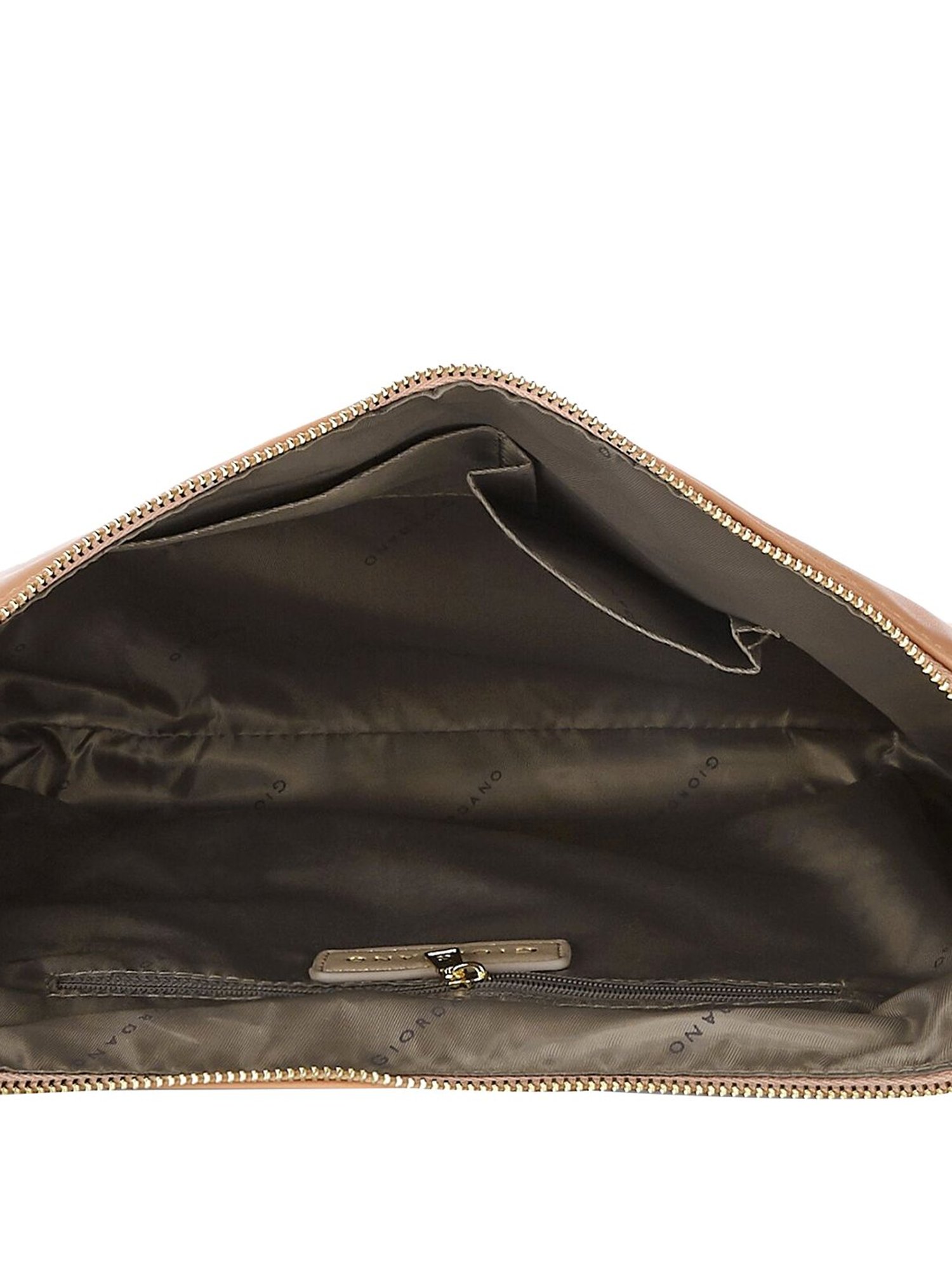 Giordano Beige Solid Handbag