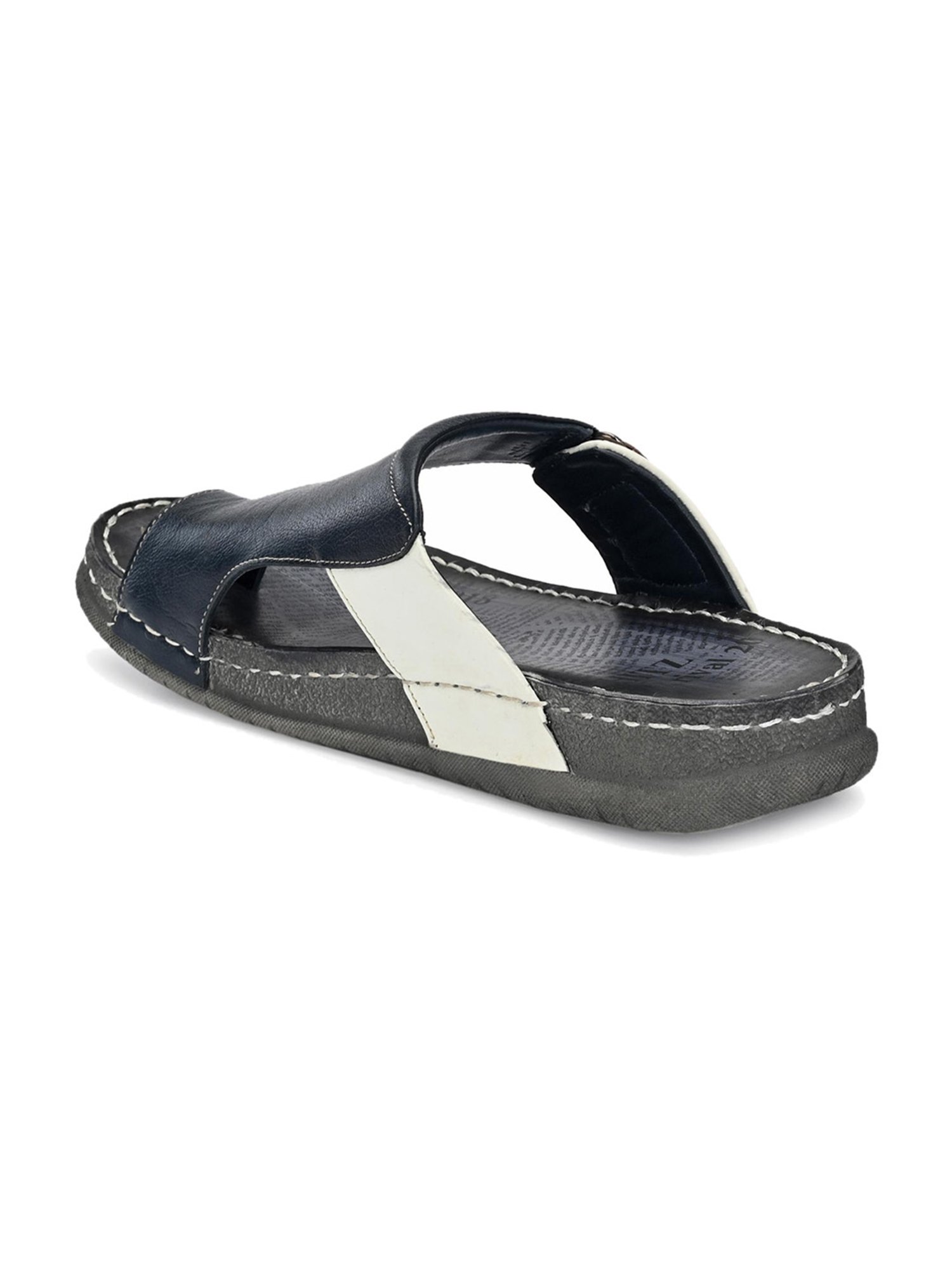 Hitz Men's Blue Toe Ring Sandals